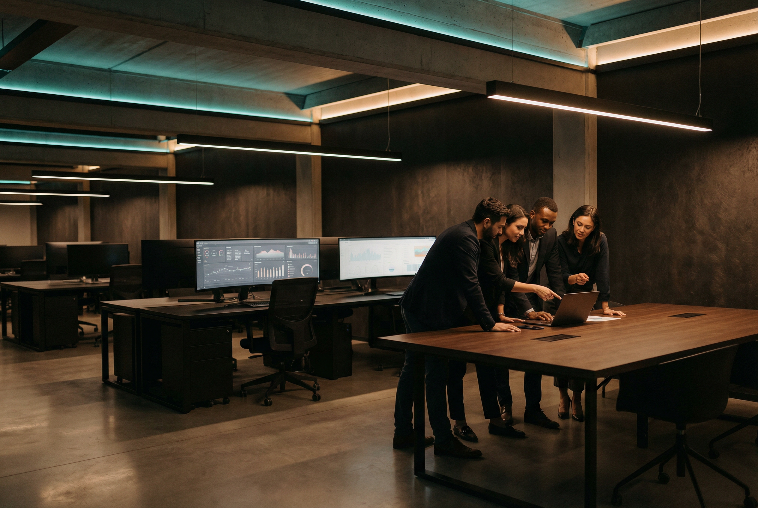 Chainthink team collaborating